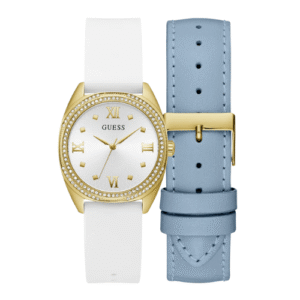 Đồng Hồ Guess Nữ Chính Hãng GW0691L2 Ladies Gold Tone Analog Watch Box Set