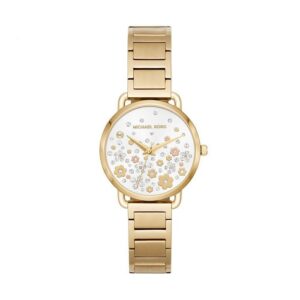 Đồng Hồ Michael Kors Chính Hãng Nữ MK3840 Mini Portia Gold-Tone Watch 32mm