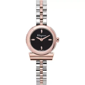 Đồng Hồ Salvatore Ferragamo Chính Hãng Nữ SFKK00923 Gancino Quartz Black Dial Ladies Watch