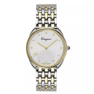 Đồng Hồ Salvatore Ferragamo Chính Hãng Nữ SFYN00920 Cuir Two Tone Watch