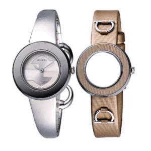 Đồng Hồ Gucci Chính Hãng Nữ YA129503 U-play Silver Women's Watch