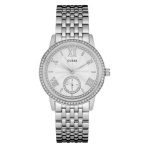 Đồng Hồ Guess Nữ Chính Hãng U0573L1 Silver X Crystal Women's Watch