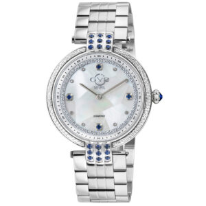 Đồng Hồ GV2 by Gevril Chính Hãng Nữ 12801B Matera Diamond Mother of Pearl Dial Ladies Watch