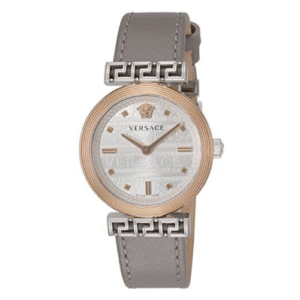 Đồng Hồ Versace Chính Hãng Nữ VELW00922 Meander Grey Leather Ladies Watch