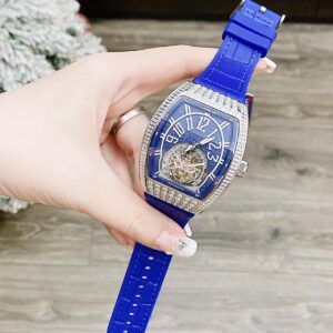 Đồng Hồ Hanboro Chính Hãng Nam Automatic Blue Silicon Men's Watch