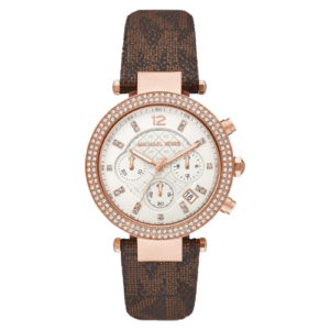 Đồng Hồ Michael Kors Nữ Chính Hãng MK6917 Parker Chronograph Rose Gold Dial Ladies Watch