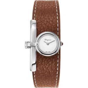 Đồng Hồ Salvatore Ferragamo Chính Hãng Nữ SFNK00120  Charm Leather Watch 18.5mm
