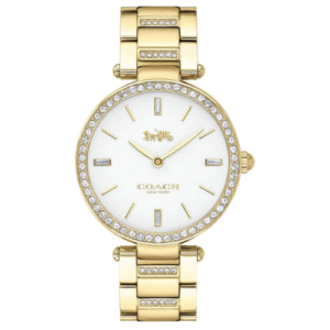 Đồng Hồ Coach Chính Hãng Nữ 14503093 Park Qtz Basic White Round Dial Women's Watch