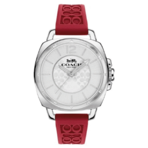 Đồng Hồ Coach Chính Hãng Nữ 14503878 Red Silicone Ladies Watch