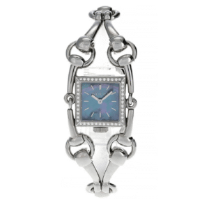 Đồng Hồ Gucci Chính Hãng Nữ YA116513 Signoria Quartz Diamond Blue Mother of Pearl Dial Ladies Watch