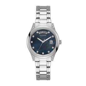 Đồng Hồ Guess Chính Hãng Nữ GW0047L1 Aura Water Resistant Analog Women's  Watch