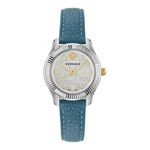 Đồng Hồ Versace Chính Hãng Nữ VE6C00123 Greca Time Quartz Silver Dial Ladies Watch