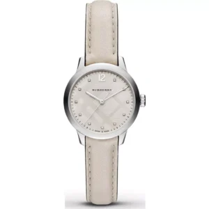 Đồng Hồ Burberry Nữ Chính Hãng BU10105 The Classic Round Diamond Accent Ladies Watch