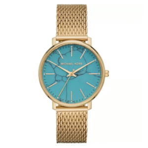 Đồng Hồ Michael Kors Chính Hãng Nữ MK4393 Pyper Turquoise Blue Watch 38mm