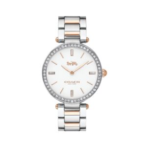 Đồng Hồ Coach Chính Hãng Nữ 14503096 Park Qtz Basic White Round Dial Women's Watch