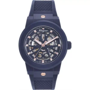 Đồng Hồ Salvatore Ferragamo Chính Hãng Nam SFKG00423 F-80 Skeleton Limited Edition Automatic Watch