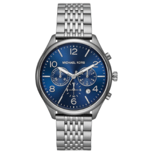 Đồng Hồ Michael Kors Nam Chính Hãng MK8639 Merrick Analog Blue Dial Men's Watch