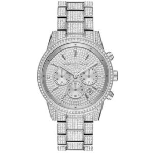 Đồng Hồ Michael Kors Nam Chính Hãng MK6746 Ritz Three-Hand Chronograph Silver Tone Mens Watch