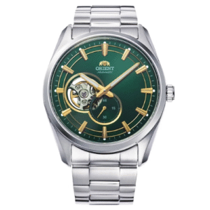 Đồng Hồ Orient Chính Hãng Nam RA-AR0008E10B Automatic Small Second Green Dial Open Heart Men's Watch