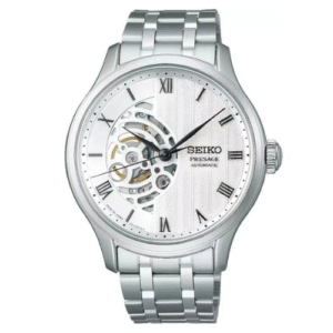 Đồng Hồ Seiko Chính Hãng Nam SARY251 Presage Analog Automatic Silver Stainless Steel Men's Watch