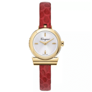Đồng Hồ Salvatore Ferragamo Nữ Chính Hãng SFKK00523 Gancino Red Leather Ladies Watch