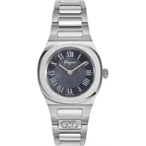 Đồng Hồ Salvatore Ferragamo Chính Hãng Nữ SFKQ00123 Elliptical Mother of Pearl Women's Watch