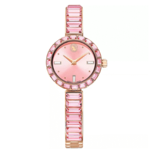 Đồng Hồ Swarovski Chính Hãng Nữ 5679890 Matrix Pink Tone Watch 25mm