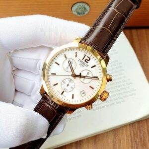 Đồng Hồ Tissot Chính Hãng Nam T095.417.36.117.00 Quickster Chronograph Mother of Pearl Dial Ladies Watch