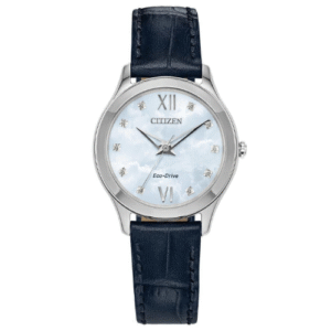 Đồng Hồ Citizen Nữ Chính Hãng EM1011-07D Eco Drive Women's Diamond Accents Watch