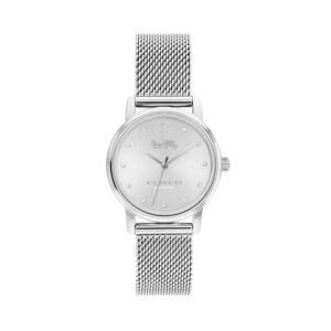 Đồng Hồ Coach Chính Hãng Nữ 14503743 Classic Silver-tone Dial Ladies Watch