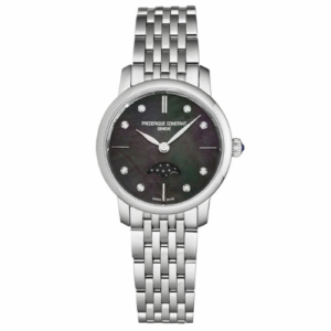 Đồng Hồ Frederique Constant Chính Hãng Nữ FC-206MPBD1S6B Classics Slimline Ladies Moonphase Watch