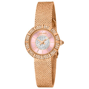 Đồng Hồ Just Cavalli Chính Hãng Nữ JC1L253M0085 Eleganza Rose Gold Steel Ladies Watch