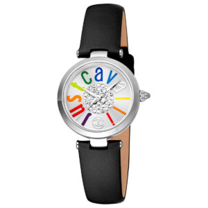 Đồng Hồ Just Cavalli Chính Hãng Nữ JC1L280L0015 Glam Chic Modena Quartz Silver Dial Ladies Watch