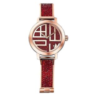 Đồng Hồ Swarovski Chính Hãng Nữ 5538456 Cosmic Rock Red Dial Women's Watch
