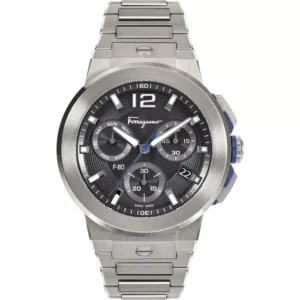 Đồng Hồ Salvatore Ferragamo Chính Hãng Nam SFMT00422 F-80 Titanium Tech Watch 44mm