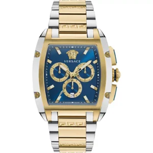 Đồng Hồ Versace Nam Chính Hãng VE6H00723 Dominus Chronograph Quartz Blue Dial Men's Watch