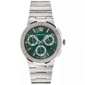 Đồng Hồ Versace Chính Hãng Nam VEZ900121 Greca Logo Green Dial Collection Men's Watch