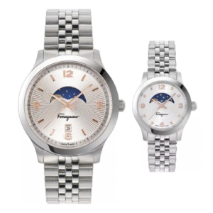 Đồng Hồ Salvatore Ferragamo Chính Hãng Nam Nữ SFMN00522 SFMO00522 Duo Quartz Couple Watch