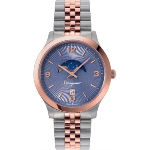 Đồng Hồ Salvatore Ferragamo Chính Hãng Nam SFMO00322 Duo Moonphase Two-Tone Men's Watch