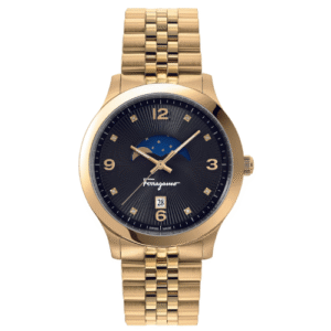 Đồng Hồ Salvatore Ferragamo Chính Hãng Nam SFMO00422 Duo Moonphase Two-Tone Men's Watch