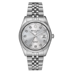 Đồng Hồ Bentley Chính Hãng Nam BL2333-15MWC Automatic Silver Tone Men's Watch