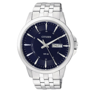 Đồng Hồ Citizen Chính Hãng Nam BF2011-51L Classic Day Date Blue Men's Watch
