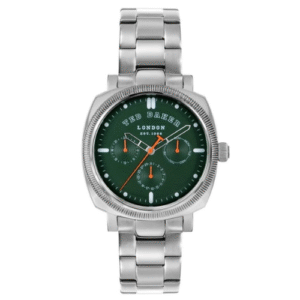 Đồng Hồ Ted Baker Chính Hãng Nam BKPCNS314 Caine Green Dial Green Silicone Men's Watch