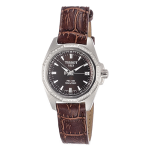 Đồng Hồ Tissot Chính Hãng Nữ T22.1.111.11PRC 100 Brown Dial Women Watch