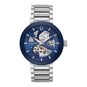 Đồng Hồ Bulova Nam Chính Hãng 96A204 Futuro Automatic Blue Dial Men’s Watch