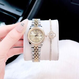 Đồng Hồ FL Franklin Chính Hãng Nữ Demi Gold Women Quartz Watch