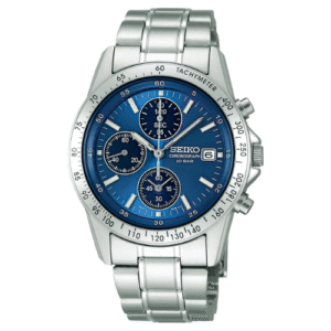 Đồng Hồ Seiko Chính Hãng Nam SBTQ071   Chronograph Blue Dial Men's Watch