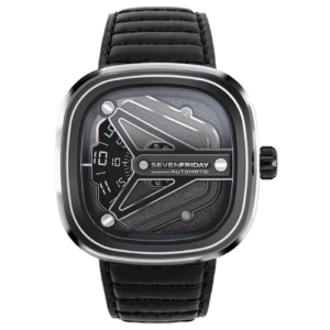 Đồng Hồ SevenFriday Nam Chính Hãng M3/08 Black Leather Men's Watch