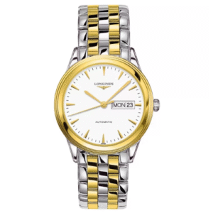 Đồng Hồ Longines Chính Hãng Nam L4.899.3.22.7 Flagship Two- Tone Men's Watch