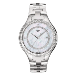 Đồng Hồ Tissot Chính Hãng Nữ T082.210.61.116.00 T-Trend Quartz Mother of pearl Dial Stainless Steel Ladies Watch